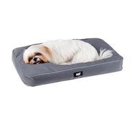 Ferplast Cuccia Ortopedica per Cani Piccoli Materassino per Cani Impermeabile e Antigraffio Cuccia Morbida Polo, 65 x 40 x h 8 CM, GRIGIO