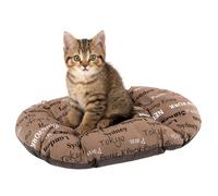 Ferplast Cuscino Cane e Gatto RELAX 45/2,Materassino, Cuscino Imbottito per Cuccia Cane e Gatto, Ovale, Cotone Morbido, Lavabile, 43 x 30 cm
