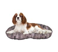 Ferplast Cuscino Cane e Gatto RELAX 65/6, Lettino per Cani Gatti Animali Domestici, Materassino, Cuscino Imbottito per Cuccia Cane e Gatto, Ovale, Cotone Morbido, Lavabile, 65 x 42 cm
