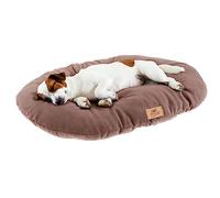 Ferplast Cuscino Cane e Gatto RELAX MICROFLEECE, Cuccia in Caldo e Soffice Micropile per Taglia Media, Lettino per Cani Lavabile, 78 x 50 x 12 cm. Grigio Tortora