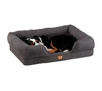 Ferplast Cuscino per Cani, Cuccia Ortopedica per Cani, Materasso Cane MEMOR-ONE L Memory Foam, Sfoderabile Rivestimento Removibile, Lavabile, Taglia Grande, 93 x 73 x h 22,5 cm