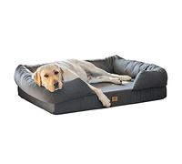 Ferplast Cuscino per Cani, Cuccia Ortopedica per Cani, Materasso Cane MEMOR-ONE XL Memory Foam, Sfoderabile Rivestimento Removibile, Lavabile, Taglia Grande, 112 x 88 x h 26,5 cm
