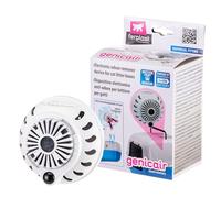 Ferplast Deodorante Lettiera Gatto con Sensore di Movimento, Ultra Silenzioso, Programmazione Smart, Fissaggio Magnetico, Ricaricabile con USB, Filtro Elimina Odori Incluso - Per Lettiere Chiuse