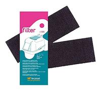 Ferplast Filtro anti odore lettiera toliette L135 2 pezzi neutralizza odori, 20 x 7 x h 0,2 cm