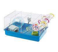 Ferplast, Gabbia per criceti Paula, Divertente e interattiva, Misura 46 x 29,5 x 24,4 cm (Lunghezza x Larghezza x Altezza), Include Tutti Gli Accessori