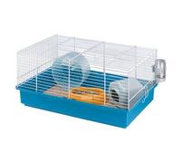 Ferplast Gabbia roditori Criceti 9 Azzurro e Bianco 57009070 (46x29,5x23 cm)