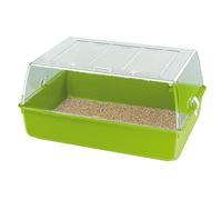 FERPLAST Gabbia Roditori MINI DUNA per Criceti, Topolini, in Plastica. 55x39xh27cm