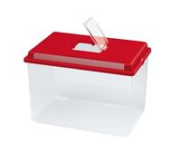 Ferplast Geo Flat Small cm35,5x23,5x16,4H Vaschetta in Plastica con Coperchio
