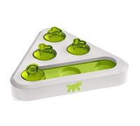 Ferplast Gioco Cane Interattivo TREA, Giocattolo Intelligente Dispenser di Premi, ideale per crocchette, in plastica con antiscivolo, per Cani Piccoli e Gatti, 25 X 22 cm