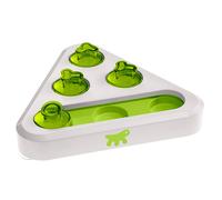Ferplast Gioco Cane Interattivo TREA, Giocattolo Intelligente Dispenser di Premi, ideale per crocchette, in plastica con antiscivolo, per Cani Piccoli e Gatti, 25 X 22 cm