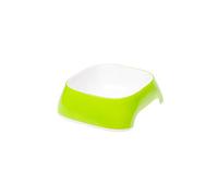 Ferplast Glam Ciotola per Gatti Ciotola per Cibo e Acqua per Gatti in plastica Antiscivolo, Facile da Pulire, 0,2 litri, verde