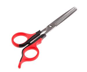 Ferplast GRO 5989 forbice lame seghettate cani cane pelo corto medio lungo