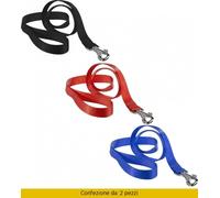 Ferplast Guinzaglio Cane Nylon Resistente Rosso 120 cm x 15 mm Club G