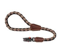 Ferplast Guinzaglio Corto per Cani in Nylon Intrecciato TWIST MATIC GM12/60, con Moschettone Magnetico Automatico