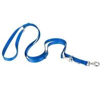 Ferplast Guinzaglio per l'addestramento di cani CLUB GA25/200, Robusto nylon, Lunghezza regolabile, 25 mm x L 120÷200 cm Blu