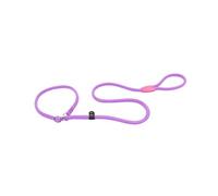Ferplast Guinzaglio e Collare per Cani SPOR, Guinzaglio con Collare Semistrozzo Regolabile, in Cordino di Nylon, Impugnatura per Controllo Sicuro, Lunghezza 170 cm, Viola