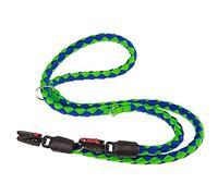 Ferplast Guinzaglio per Cani Guinzaglio da Addestramento per Cani in Nylon TWIST MATIC GA12/200, Moschettone Magnetico Automatico