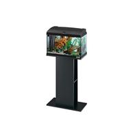 Ferplast Hydor Supporto Acquario, Mobile per Acquario, Resistente all'Umidità, Struttura Solida Piedini Regolabili, 52 x 28 x h 73 cm, in Legno Nero