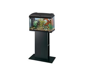 Ferplast Hydor Supporto Acquario, Mobile per Acquario, Resistente all'Umidità, Struttura Solida Piedini Regolabili, 62,5 x 34,5 x h 73 cm, in Legno Nero