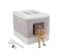 Ferplast Lettiera Gatto Chiusa Antiodore Antisporco Facile da Pulire, Rosa