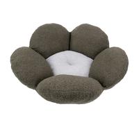 Ferplast Lettino Fiore Bouclé, verde/grigio - Ø 64 x H 21 cm
