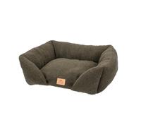 Ferplast Letto Pamper Bouclé, verde - L 78 x B 56 x H 22 cm