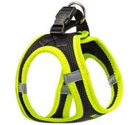 Ferplast Pettorina Cane Taglia Grande KAORI XL, Pettorina Cane Traspirante, Imbottita e Regolabile, Facile da Indossare, Bordi Riflettenti, Torace 54-60 cm. Giallo