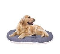 Ferplast Relax Cuscino per Cani e Gatti, Cuccia Cani imbottita peluche, Materassino Letto Cani Grandi lavabile in lavatrice, 100 x 63 x 8 cm