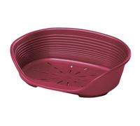 FERPLAST Siesta Deluxe 8 cestino in plastica - Bordeaux - Per cani