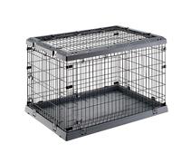 Ferplast SUPERIOR Gabbia Pieghevole per Cani, Recinto in metallo, con Separatore
