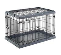 Ferplast SUPERIOR Gabbia Pieghevole per Cani, Recinto in metallo, con Separatore