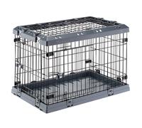 Ferplast SUPERIOR Gabbia Pieghevole per Cani, Recinto in metallo, con Separatore