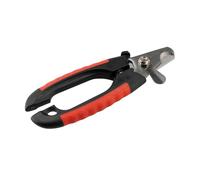 Ferplast Tagliaunghie per Cani con Limitatore e Blocco di Sicurezza Cura Le Zampe in Modo Facile e Sicuro, Impugnatura Antiscivolo, S