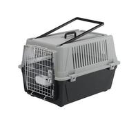 Ferplast Trasportino per cani di taglia media ATLAS 40 PRO, Box per trasporto animali, Porta in acciaio plasticato, Sistema di chiusura di sicurezza, Griglie per l'aerazione, 49 x 68 x h 45,5 cm