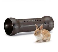 Ferplast Tunnel per Conigli METRO', Porcellini d’India e Furetti, Sistema Snodabile collegabile con Connessione Universale METRO' JUNCTION da acquistare separatamente, Ø29×78.5 cm, Trasparente