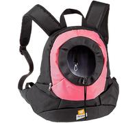 Ferplast Zaino per Cani KANGOO, Trasportino Gatto, Zaino per Gatti, Cinghie Regolabili, Cinghia di sicurezza, Max 6 Kg, 37 x 16 x 36,5H cm, Rosa