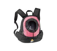 Ferplast Zaino per Cani KANGOO, Trasportino Gatto, Zaino per Gatti, Cinghie Regolabili, Cinghia di sicurezza, Max 6 Kg, 37 x 16 x 36,5H cm, Rosa