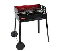 Ferraboli Barbecue a Carbonella e Legna con Griglia 60x40 cm per 8-10 Persone