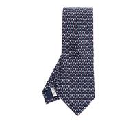 Ferragamo - 5 Club Silk Tie - - Accessories - Uomo - Blu - ONE SIZE