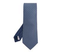 Ferragamo, ,Accessories ,Uomo ,Blu ,ONE SIZE Brigitte Silk Tie