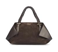 Ferragamo - Borsa a Mano con Foulard - - Bags - Donna - Marrone - ONE SIZE