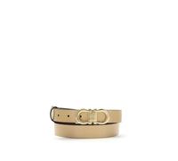 Ferragamo Beige Calf Leather Bos Taurus Regular Belt - 80 cm / 32 Inches