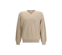 Ferragamo Beige Fleece Wool Sweatshirt - L