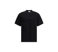 Ferragamo Black Cotton T-Shirt - S