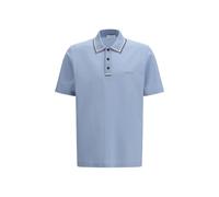 Ferragamo Blue Cotton Polo Shirt - L