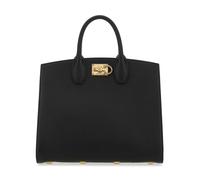 Ferragamo - Borsa a mano Studio in pelle nera - - Bags - Donna - Nero - ONE SIZE
