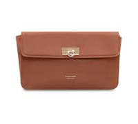 Ferragamo - Borsa a secchiello in pelle martellata Harley - - Bags - Donna - Marrone - ONE SIZE