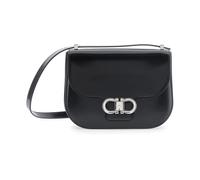 Ferragamo - Borsa a tracolla Double Gancio - - Bags - Donna - Nero - ONE SIZE