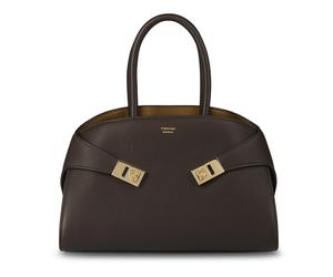 Ferragamo - Borse eleganti in marrone e beige - - Bags - Donna - Marrone - ONE SIZE