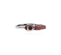 Ferragamo - Bracciale con logo - - Accessories - Uomo - Rosso - M